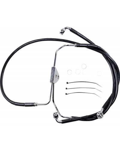 Accessoires Freinage Moto DRAG SPECIALTIES LINE BRK FR 08-13FLT BL+4 Accessoires Freinage Moto DRAG SPECIALTIES LINE BRK FR 08-13FLT BL+4