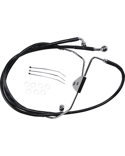 Accessoires Freinage Moto DRAG SPECIALTIES LINE BRK FR 08-13FLT BL+8 Accessoires Freinage Moto DRAG SPECIALTIES LINE BRK FR 08-13FLT BL+8