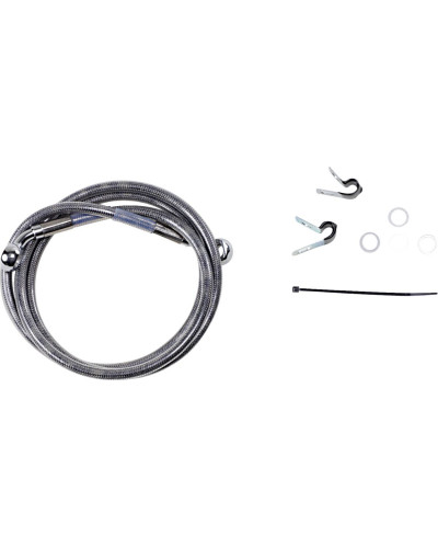 Accessoires Freinage Moto DRAG SPECIALTIES LINE BRK FT XL04-10 SS+10