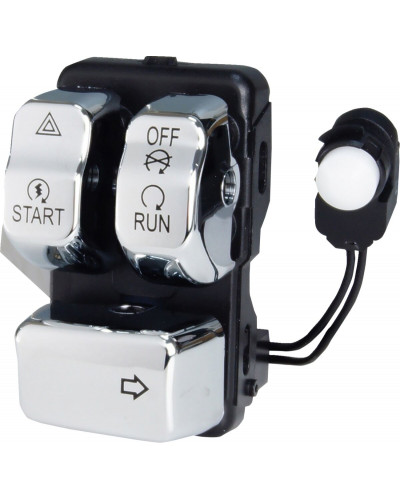 Interrupteur Contacteur Moto DRAG SPECIALTIES MODULE HB CNTRL RH CHRM Interrupteur Contacteur Moto DRAG SPECIALTIES MODULE HB CNTRL RH CHRM