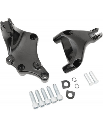 Repose Pieds Moto DRAG SPECIALTIES MOUNTS P.PGS BLK 14-22XL