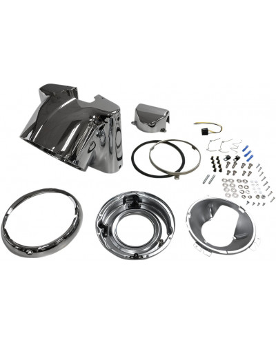 Accessoires Feux Moto DRAG SPECIALTIES NACELLE HD.LT.CHR FLST Accessoires Feux Moto DRAG SPECIALTIES NACELLE HD.LT.CHR FLST