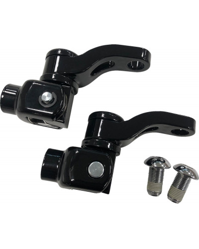 Repose Pieds Moto DRAG SPECIALTIES PEG MNT.PASS.BLK.ADJ.ST Repose Pieds Moto DRAG SPECIALTIES PEG MNT.PASS.BLK.ADJ.ST