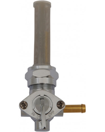 Robinet carburant DRAG SPECIALTIES PETCOCK 90 DEGRE 22MM H-D