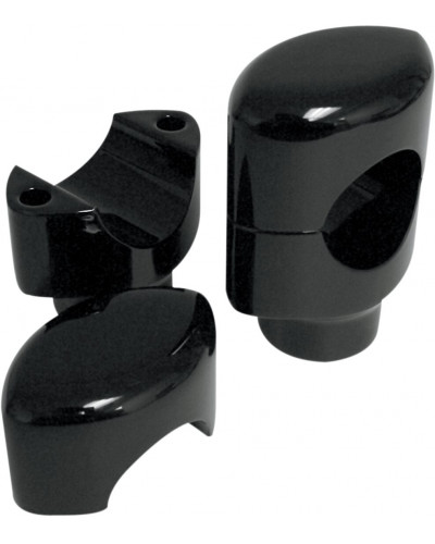 Guidon Moto DRAG SPECIALTIES RISERS BIG BUF 1.5 BLK