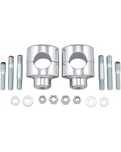 Guidon Moto DRAG SPECIALTIES RISERS BIG BUF 1.5 CHR