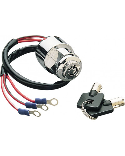 Interrupteur Contacteur Moto DRAG SPECIALTIES ROUND KEY IGN SW F/FXR XL