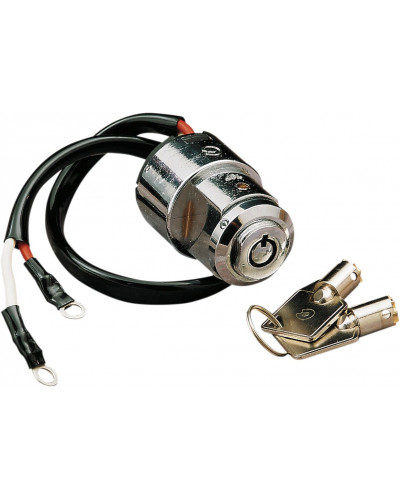 Interrupteur Contacteur Moto DRAG SPECIALTIES ROUND KEY ING SWITCH-DYNA