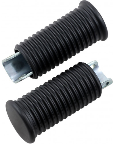 Repose Pieds Moto DRAG SPECIALTIES RUBBR DRIVER PEGS 52-90XL Repose Pieds Moto DRAG SPECIALTIES RUBBR DRIVER PEGS 52-90XL