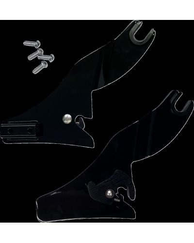 SISSI BAR DRAG SPECIALTIES SIDEPLATE QK REL 09-UP BL