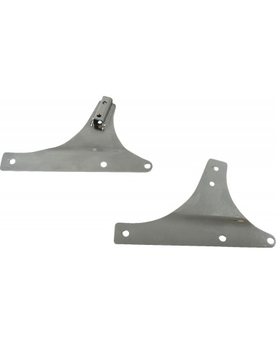 SISSI BAR DRAG SPECIALTIES SIDEPLATES 00-17 FLSTC CH
