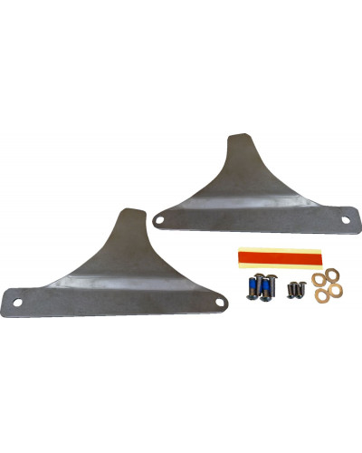 SISSI BAR DRAG SPECIALTIES SIDEPLATES 00-17FLSTF CH