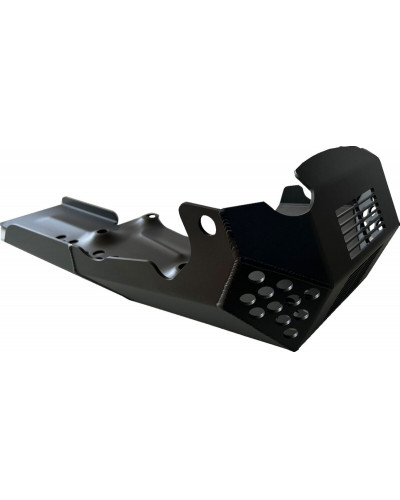 Sabot Moteur Moto DRAG SPECIALTIES SKID PLATE ALUM BLK 21-23 PAN