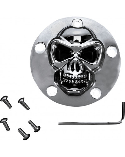 Sabot Moteur Moto DRAG SPECIALTIES SKULL POINT CVR 99-18 TC Sabot Moteur Moto DRAG SPECIALTIES SKULL POINT CVR 99-18 TC
