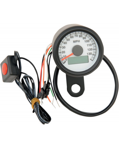 Capteurs DRAG SPECIALTIES SPEEDO BLK 1.8 PROG WHT Capteurs DRAG SPECIALTIES SPEEDO BLK 1.8 PROG WHT