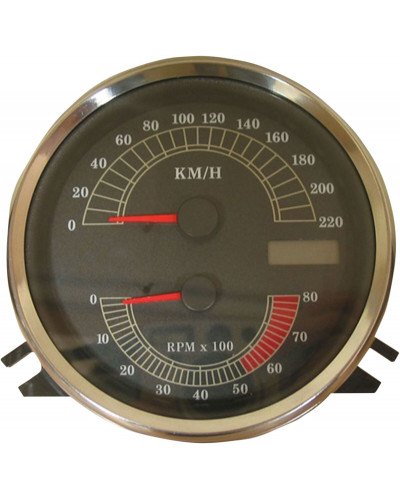 Capteurs DRAG SPECIALTIES SPEEDO W/TACH FLHR KM/H Capteurs DRAG SPECIALTIES SPEEDO W/TACH FLHR KM/H