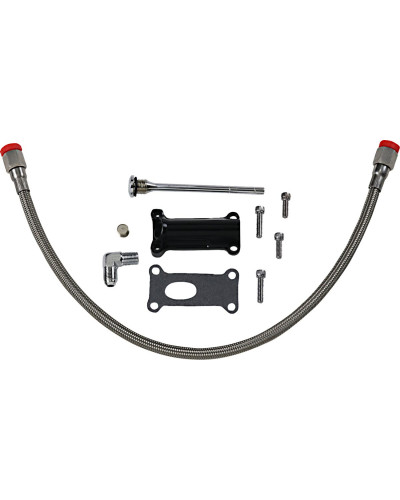 Réservoir Moto DRAG SPECIALTIES SPOUT ENG OIL 02-06 FL BK
