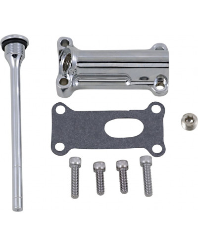 Réservoir Moto DRAG SPECIALTIES SPOUT ENG OIL 93-98 FL CH