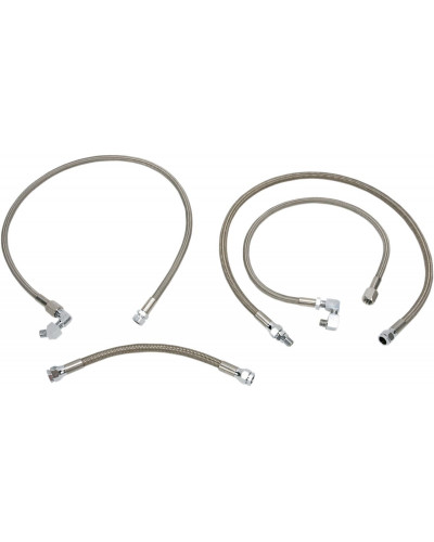 Durite Mise à l'Air Moto DRAG SPECIALTIES SS OIL LINE KIT 91-93 XL