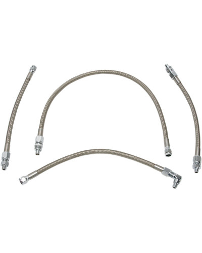 Durite Mise à l'Air Moto DRAG SPECIALTIES SS OIL LINE KIT 92-99 ST