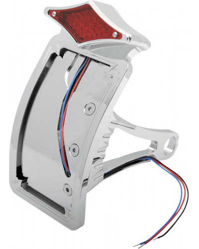 Accessoires Feux Moto DRAG SPECIALTIES T/LITE/LIC CRV DMND00-7ST