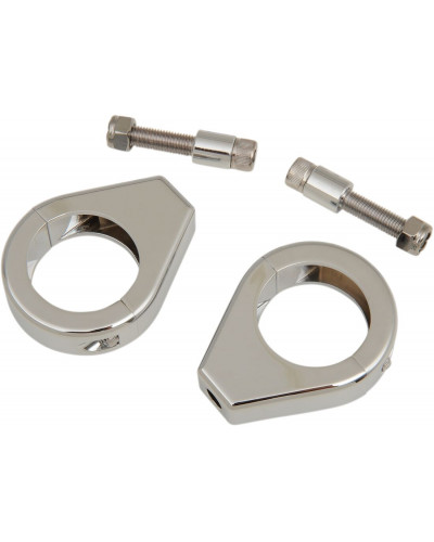 Clignotants Moto DRAG SPECIALTIES T-SIGNAL FORK CLAMP 39MM