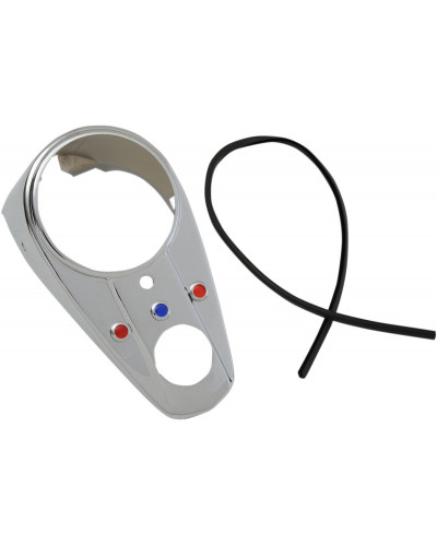 Compteur Moto DRAG SPECIALTIES THREE LIGHT DASH COVER Compteur Moto DRAG SPECIALTIES THREE LIGHT DASH COVER