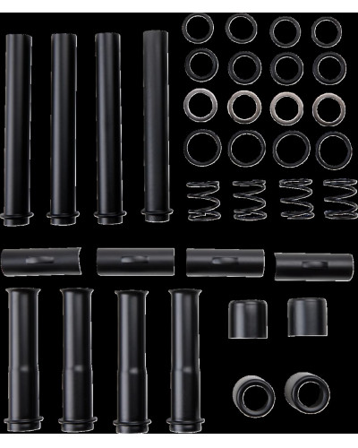 Sabot Moteur Moto DRAG SPECIALTIES TUBE KIT P.ROD M8 BLK. Sabot Moteur Moto DRAG SPECIALTIES TUBE KIT P.ROD M8 BLK.