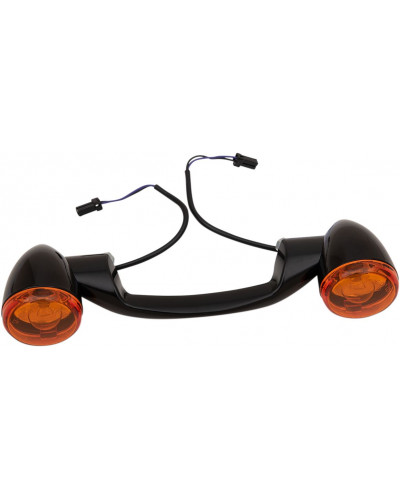 Clignotants Moto DRAG SPECIALTIES TURN SGNLS BLK RR FLT