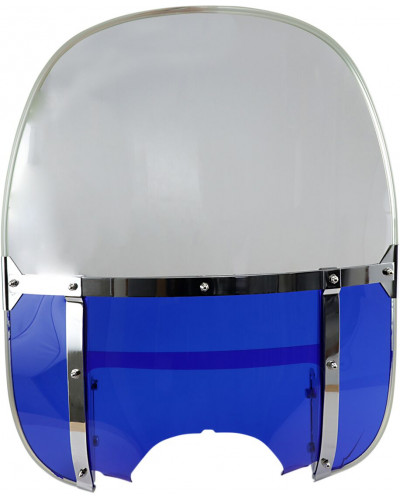 Pare Brise Moto DRAG SPECIALTIES WINDSHIELD BLUE 60-84 FL
