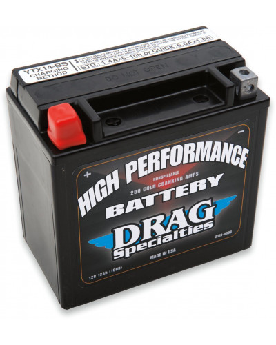 Batterie Moto DRAG SPECIALTIES BATTERIES BATT DRAG SPEC YTX14 (EU)