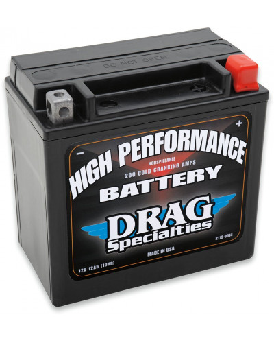Batterie Moto DRAG SPECIALTIES BATTERIES BATT DRAG SPEC YTX14L (EU)