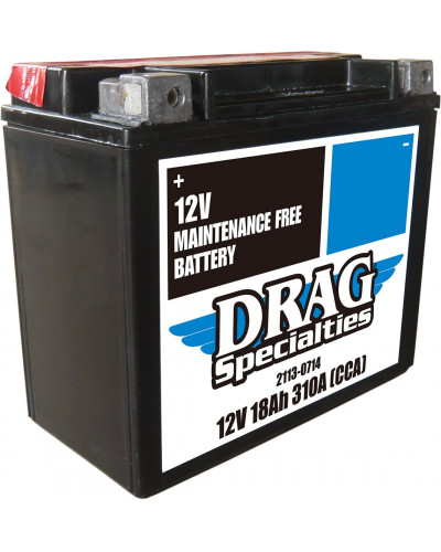 Batterie Moto DRAG SPECIALTIES BATTERIES BATTERY DRAG YTX20H-FT