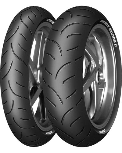 Pneu DUNLOP Piste QUALIFIER II 120/65ZR17 (56W) TL SPMAX QUALIFIER