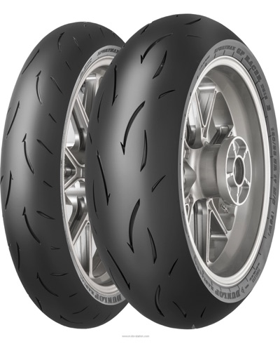 Pneu DUNLOP Piste D212 E 180/55ZR17 (73W) TL SX GP RACER D212 E