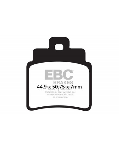 Plaquettes Freins EBC BRAKE PAD CARBON SCOOTER Plaquettes Freins EBC BRAKE PAD CARBON SCOOTER