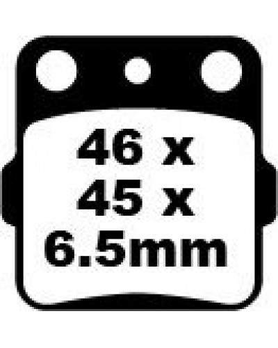 Plaquettes Freins EBC BRAKE PAD CARBON TT DIRT Plaquettes Freins EBC BRAKE PAD CARBON TT DIRT