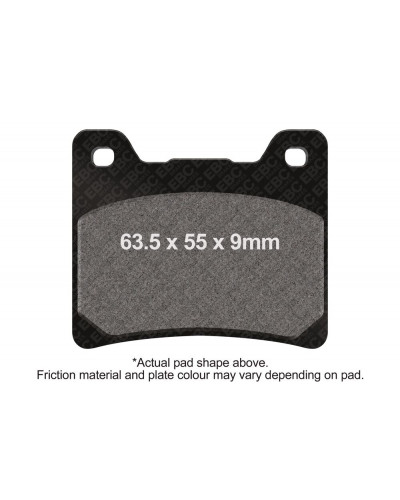 Plaquettes Freins EBC BRAKE PAD EBC EPFA088HH