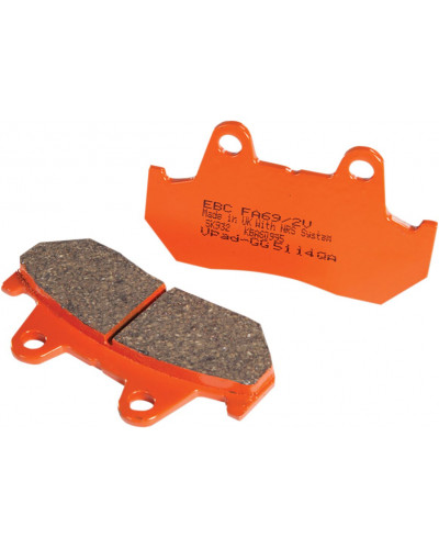 Plaquettes Freins EBC BRAKE PAD FA SER ORGANIC