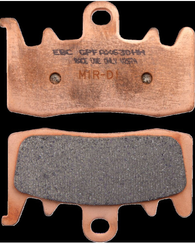 Plaquettes Freins EBC BRAKE PAD SINT GPFAX630HH Plaquettes Freins EBC BRAKE PAD SINT GPFAX630HH