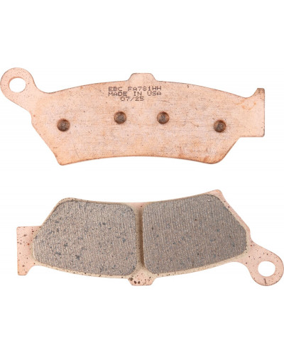 Plaquettes Freins EBC BRAKE PAD SINTERED HH RR LEFT
