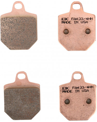 Plaquettes Freins EBC BRAKE PAD SINTERED HH