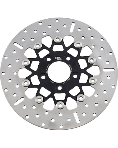 Disque Frein Moto EBC BRAKE ROTOR FLT RSD RND BLK Disque Frein Moto EBC BRAKE ROTOR FLT RSD RND BLK