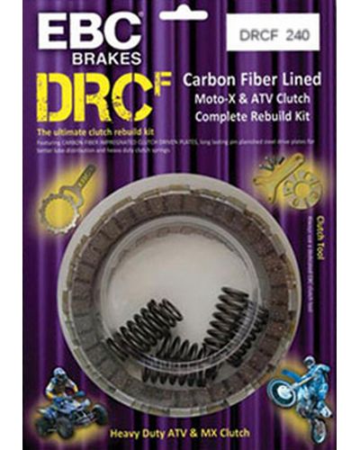Ressort Embrayage Moto EBC DRCF240 - Kit Embrayage Fibre de Carbonne Ressort Embrayage Moto EBC DRCF240 - Kit Embrayage Fibre de Carbonne
