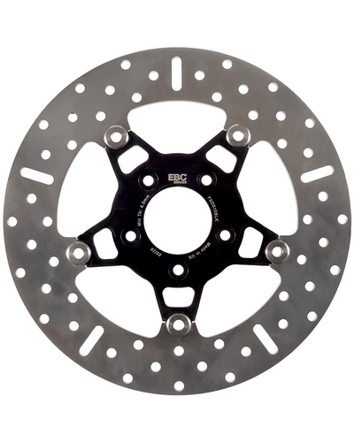 Accessoires Freinage Moto EBC EBC Black Chrome Centred Stainless Floating Disc For HD Accessoires Freinage Moto EBC EBC Black Chrome Centred Stainless Floating Disc For HD
