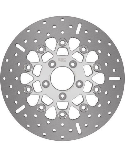 Accessoires Freinage Moto EBC EBC Polished Stainless Floating Disc For HD