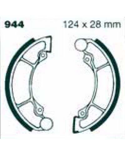 Machoires Frein Moto EBC Jeu de machoires EBC-944 Machoires Frein Moto EBC Jeu de machoires EBC-944