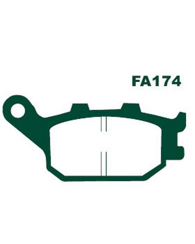 Plaquettes De Freins Plaquettes De Frein EBC fa231hh agglomération F Kawasaki Z 750 J zr750j Plaquettes De Freins Plaquettes De Frein EBC fa231hh agglomération F Kawasaki Z 750 J zr750j