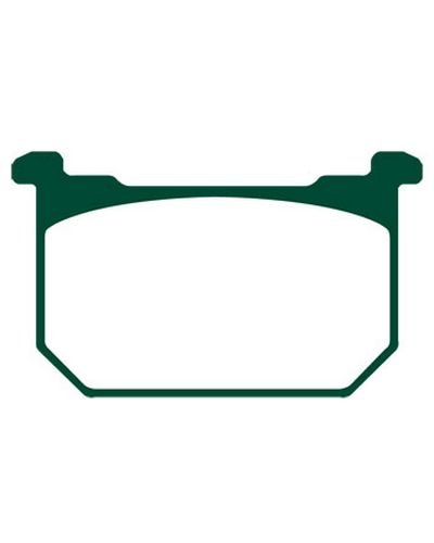 Plaquettes Freins EBC Plaquette EBC-FA068