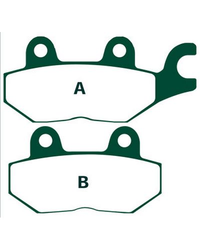 Plaquettes Freins EBC Plaquette EBC-FA215